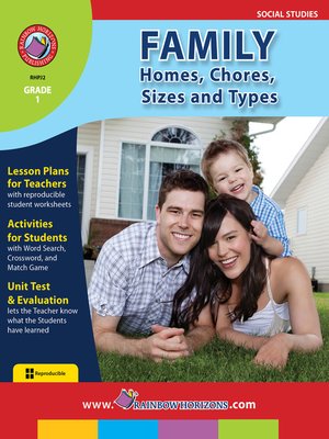 cover image of Family: Homes, Chores, Sizes & Types